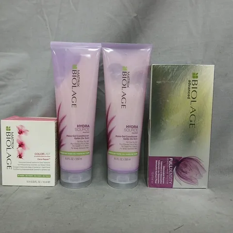 BOX OF APPROXIMATELY 10 ASSORTED MATRIX BIOLAGE COSMETIC ITEMS - COLLECTION ONLY
