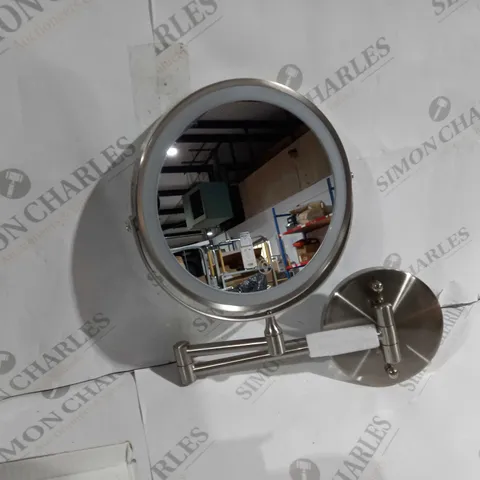 BOXED WALL MOUNTED MAKEUP MIRROR 
