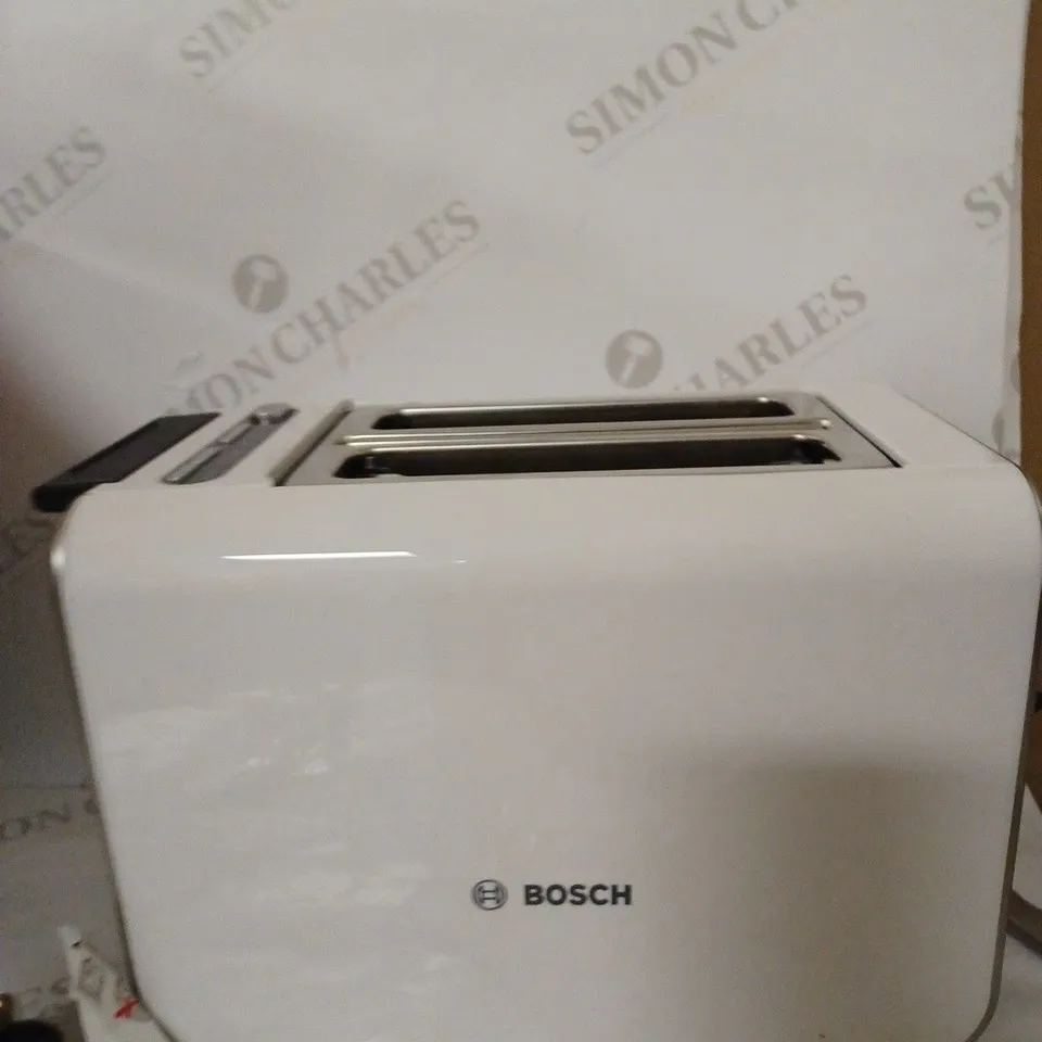 BOSCH STYLINE 2-SLOT STAINLESS STEEL TOASTER - WHITE
