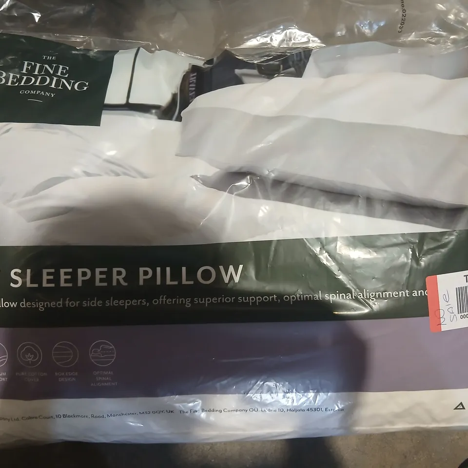 THE FINE BEDDING COMPANY SIDE SLEEPER PILLOW