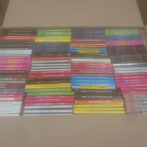 BOX OF APPROX 100 BRAND NEW MUSIC CDS TO INCLUDE;