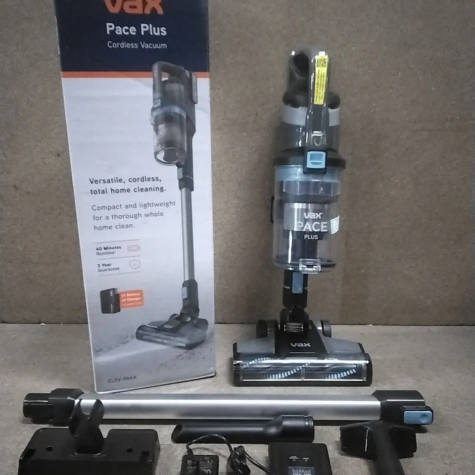BOXED VAX PAC PLUS CORDLESS VACUUM, CLSV-PAKA
