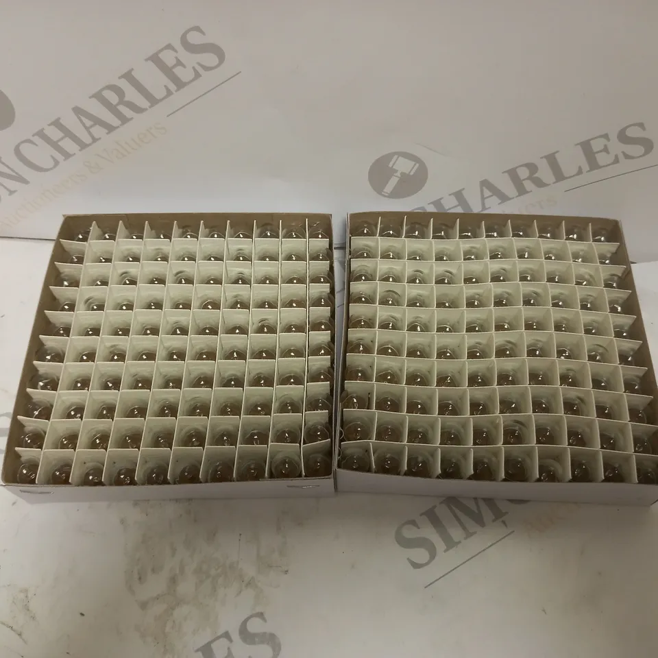 BOX OF APPROXIMATELY 200 KL 11MM 2.5V MES (E10) MINATURE LAMPS
