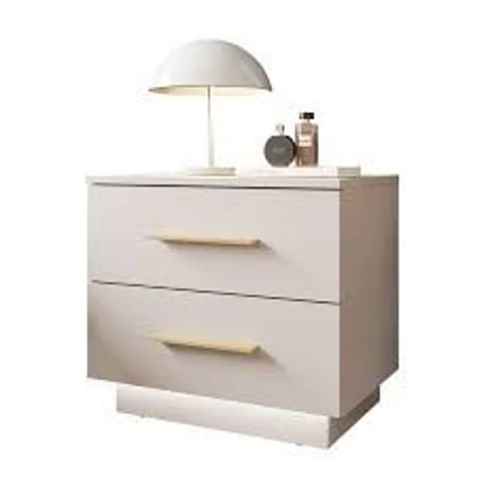 BOXED CATRIEN BEDSIDE TABLE (1 BOX)