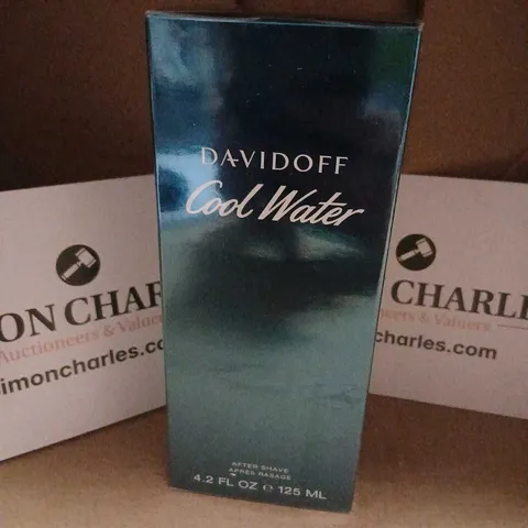 BOXED AND SEALED DAVIDOFF COOL WATER AFTER SHAVE 125ML