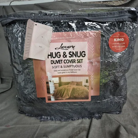 LUXURY HUG & SNUG DUVET COVER SET – KING SIZE