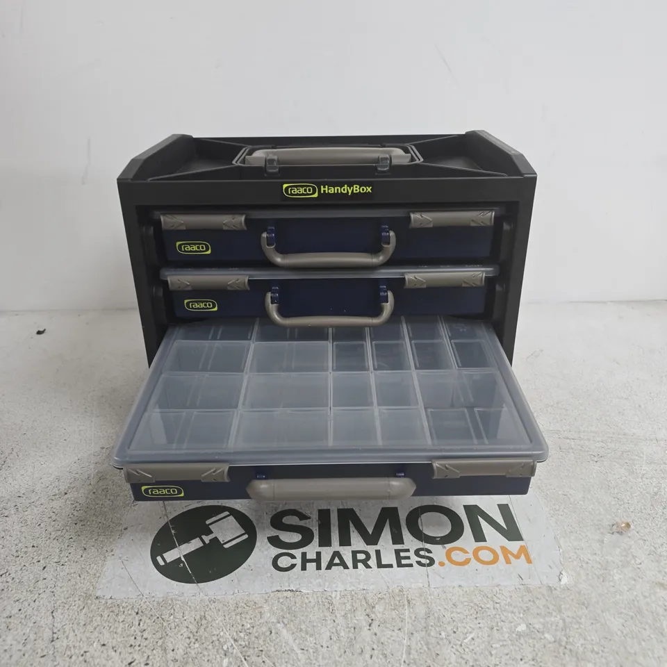 RAACO HANDYBOX 4-DRAWER TOOL ORGANIZER