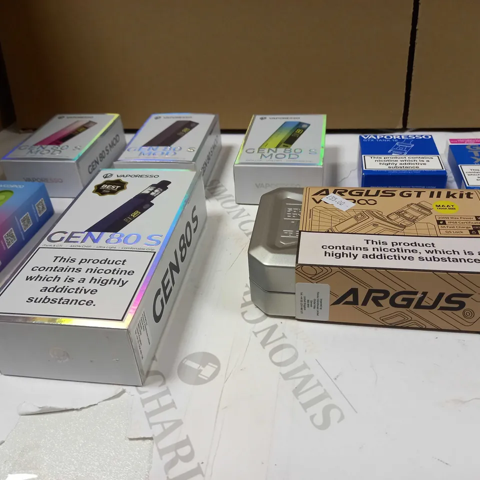 BOX OF APPROX 20 ASSORTED VAPE ACCESSORIES