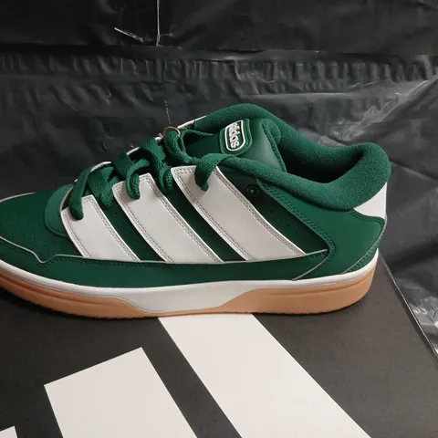 ADIDAS BREAK START 2000 BASKETBALL SHOES – GREEN/WHITE, UK 11