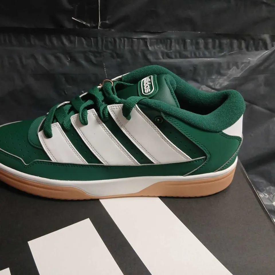 ADIDAS BREAK START 2000 BASKETBALL SHOES – GREEN/WHITE, UK 11