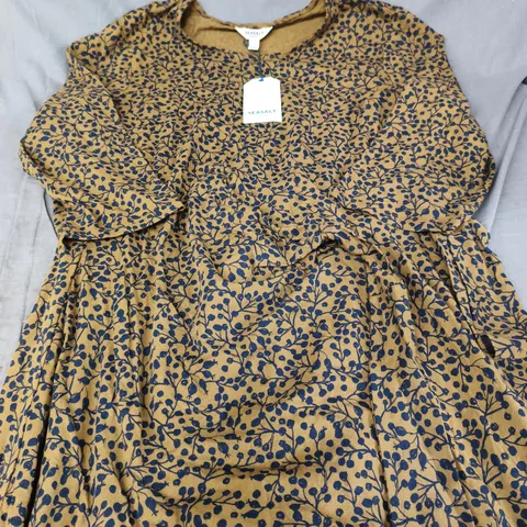 SEASALT CORNWALL 3/4 FETTLING DRESS -SIZE 20