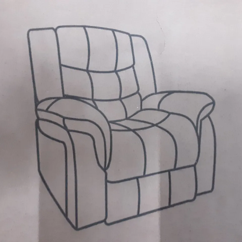 BOXED LANCASHIRE ELECTRIC LIFT ASSIST RECLINER IN BROWN - 2 BOXES 