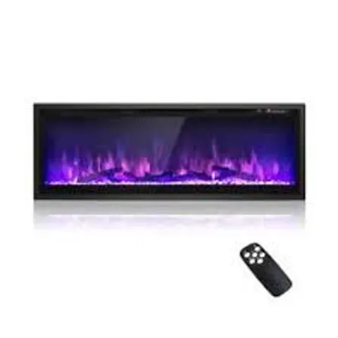 BOXED COSTWAY 127 CM LINEAR ELECTRIC FIREPLACE