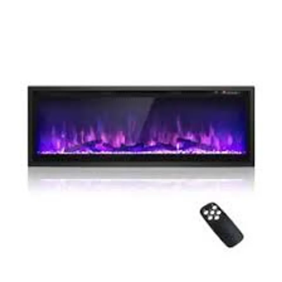 BOXED COSTWAY 127 CM LINEAR ELECTRIC FIREPLACE