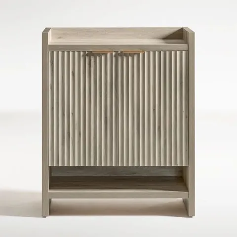 BOXED NICOLEE 24 PAIR SHOE STORAGE CABINET