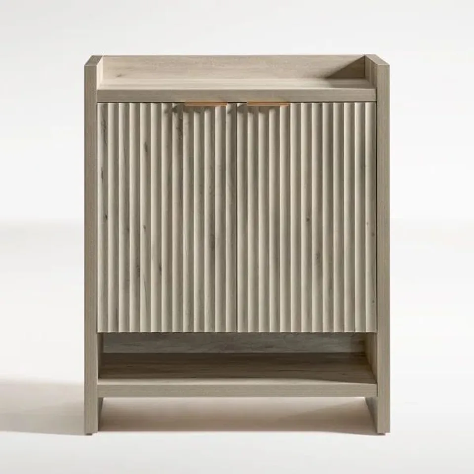 BOXED NICOLEE 24 PAIR SHOE STORAGE CABINET