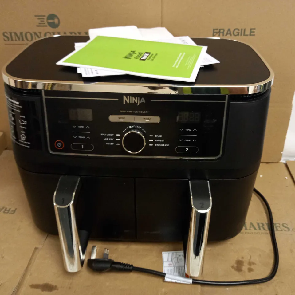 NINJA FOODI MAX DUAL ZONE AIR FRYER