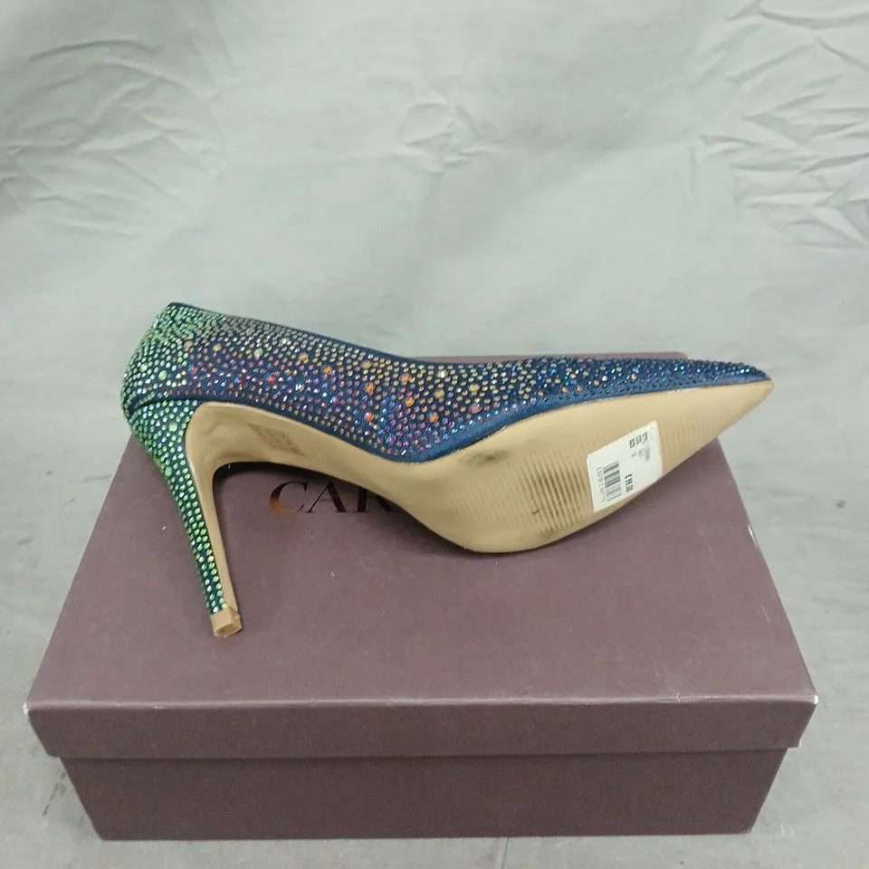BOXED PAIR OF CARVELA LOVEBIRD OCCASION SHOES - 6