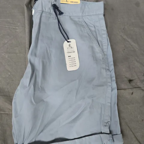 WESTACE CHINO SHORTS IN LIGHT BLUE SIZE 38