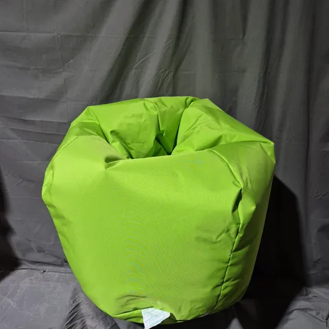 LARGE LIME GREEN BEANBAG