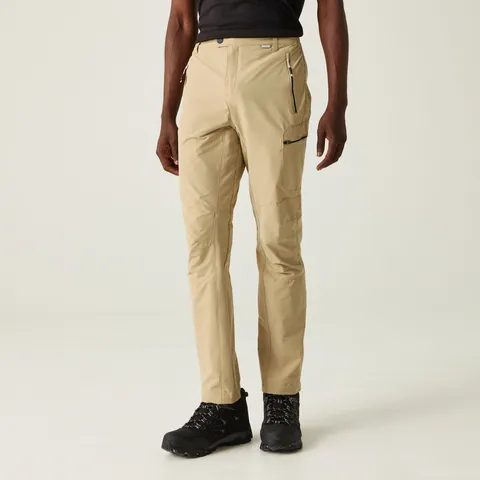 BRAND NEW REGATTA MEN'S HIGHTON WALKING TROUSERS IN OAT - 38"