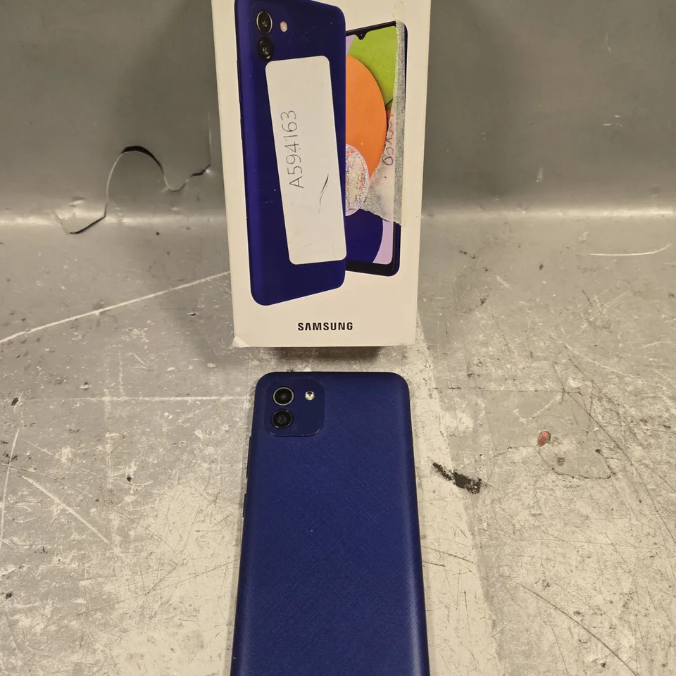 BOXED SAMSUNG GALAXY A03 SMARTPHONE 