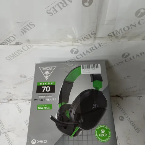 5X TURTLE BEACH RECON 70 GAMING HEADSET - BLACK