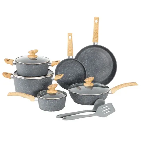 BOXED 8-PIECE NON STICK COOKWARE SET