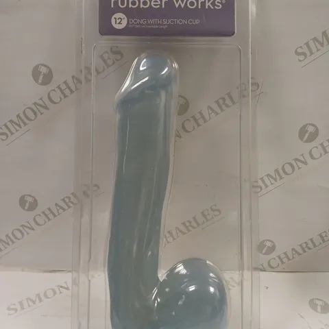BOXED PIPEDREAM BASIX RUBBER WORKS 12" DONG WITH SUCTION CUP
