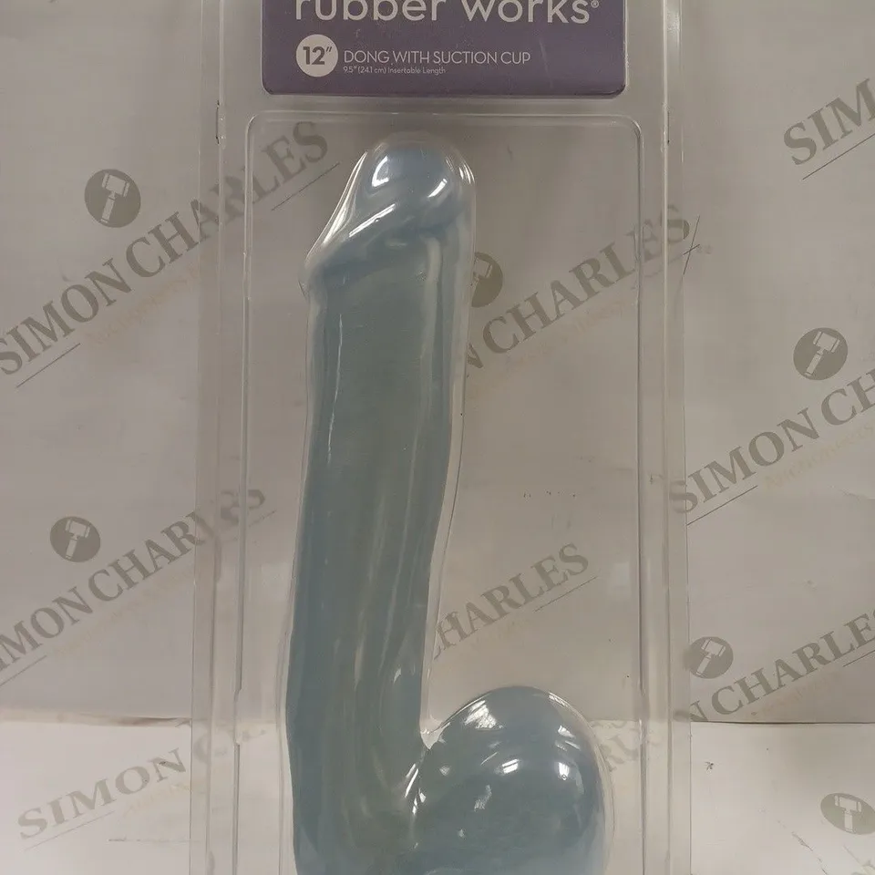 BOXED PIPEDREAM BASIX RUBBER WORKS 12" DONG WITH SUCTION CUP 