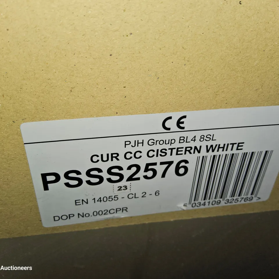 CLOSE COUPLED CISTERN WHITE