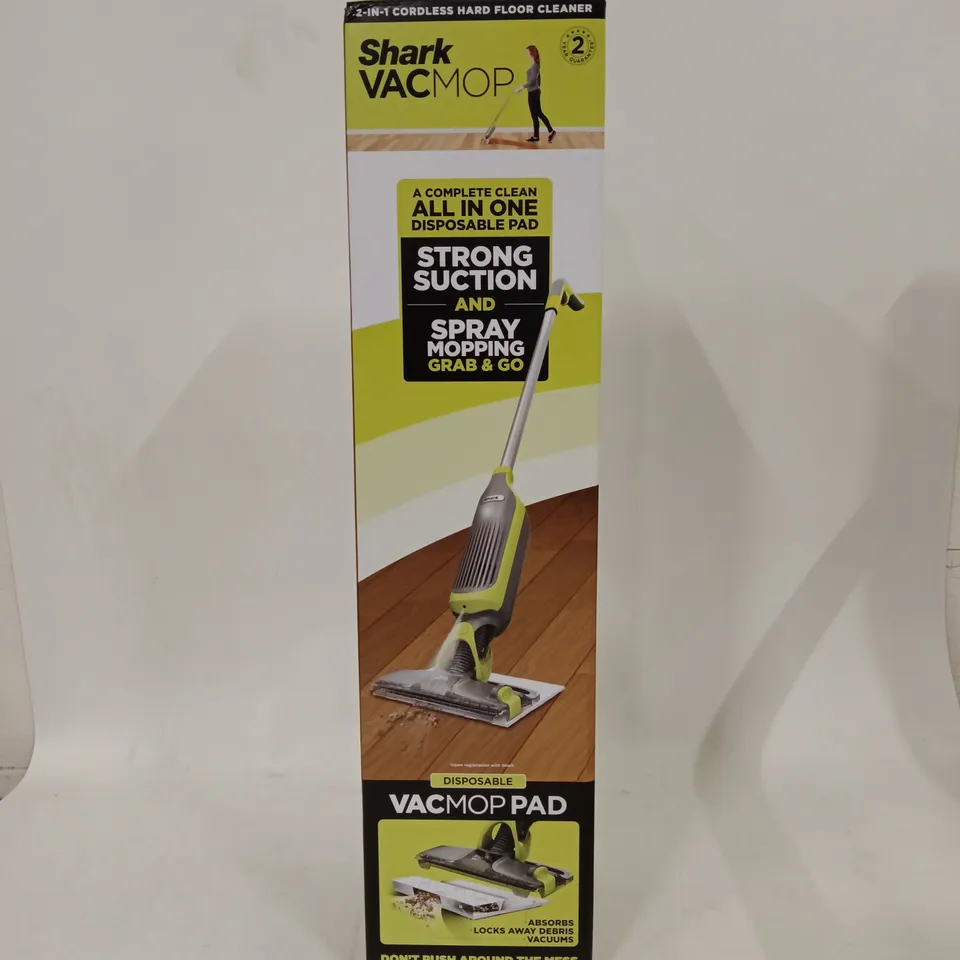 SHARK VACMOP VM200UK 2-IN-1 CORDLESS FLOOR CLEANER – BOXED