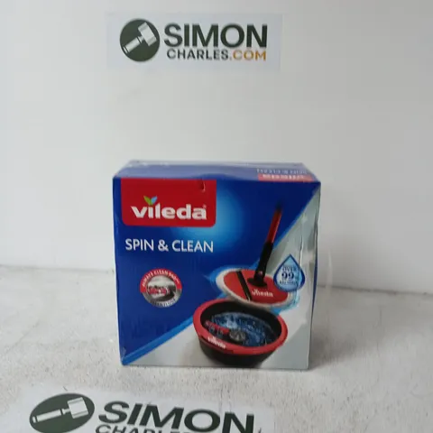 VILEDA SPIN & CLEAN MOP BOXED