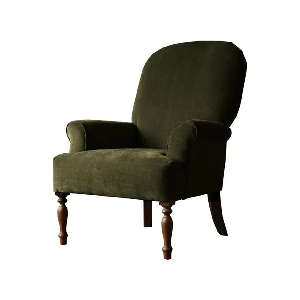 BOXED EMILY ARMCHAIR BLACK COLOUR 