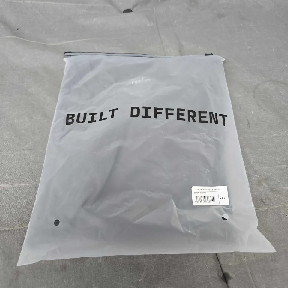 BUILT DIFFERENT CREW T-SHIRT SIZE 2XL