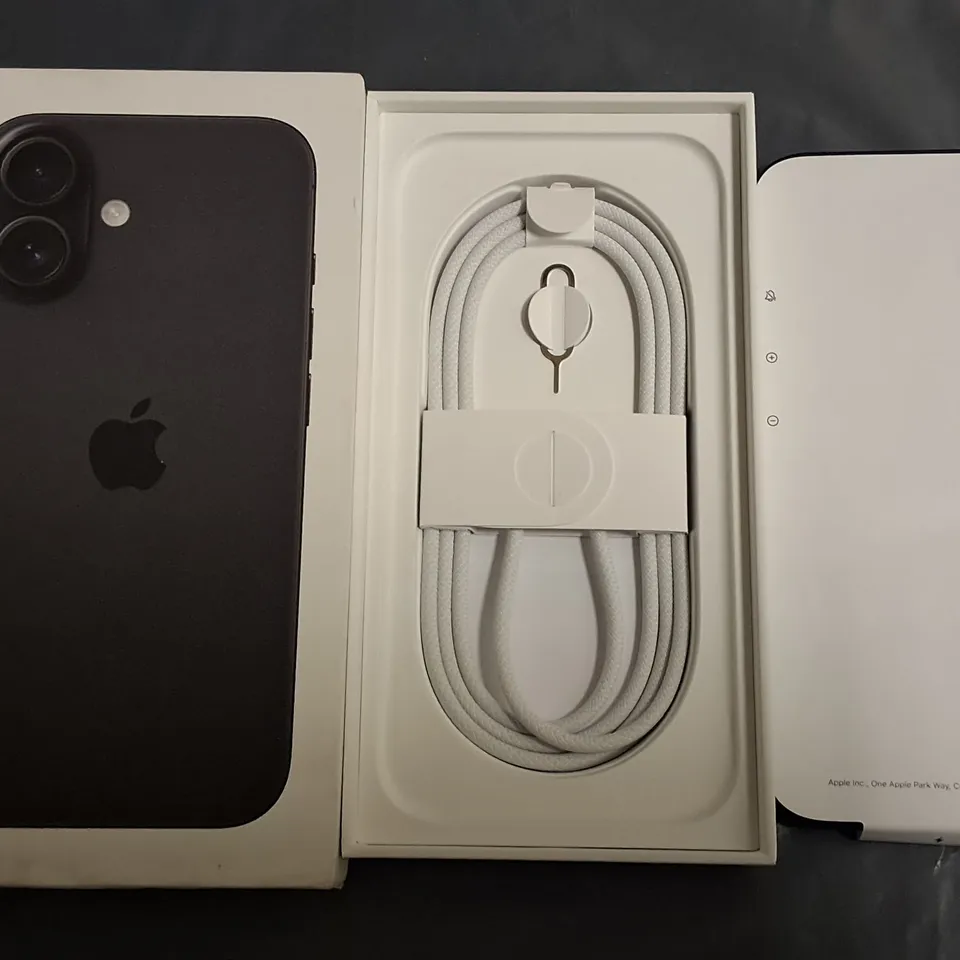 BOXED APPLE IPHONE 16 512GB IN BLACK 