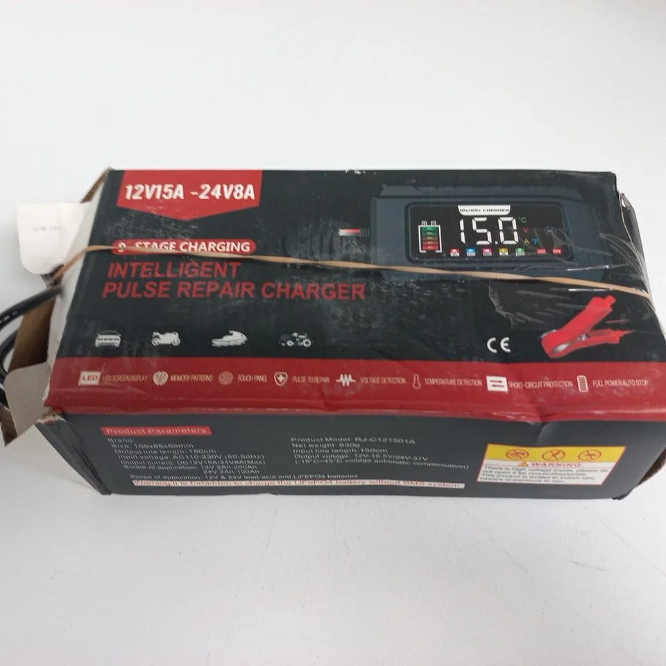INTELLIGENT PULSE REPAIR BATTERY CHARGER – 12V/24V