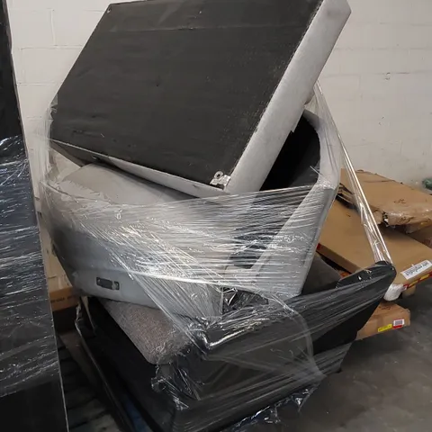 PALLET TO CONTAIN ASSORTED INCOMPLETE SOFAS AND SOFA PARTS
