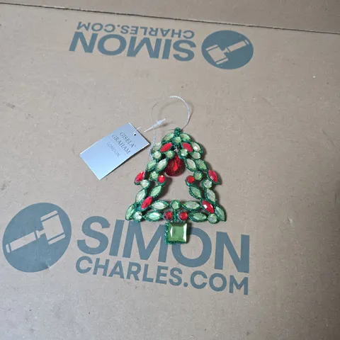 BOX OF APPROXIMATELY 140 GISELA GRAHAM LONDON CHRISTMAS TREE DECORATION 