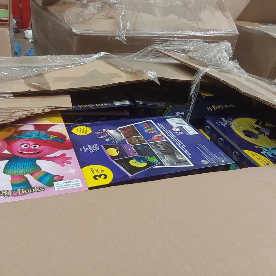 PALLET CONTAINING A LARGE QUANTITY OF ASSORTED CHILDREN'S BOOKS AND RELATED ITEMS 