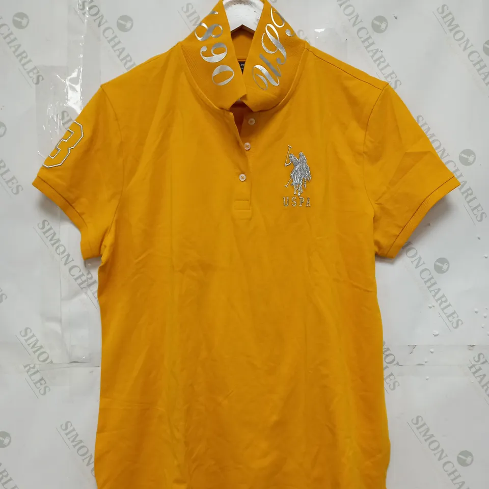 U.S POLO ASSOCIATION 1890 T-SHIRT YELLOW XL