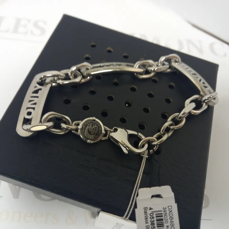DIESEL MEN'S STAINLESS STEEL BRACELET RRP £89