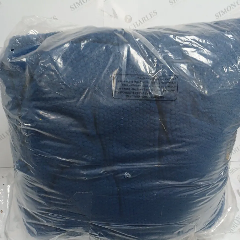 COZEE HOME FLEECE AND SHERPA 4 PIECE DUVET SET NAVY KING