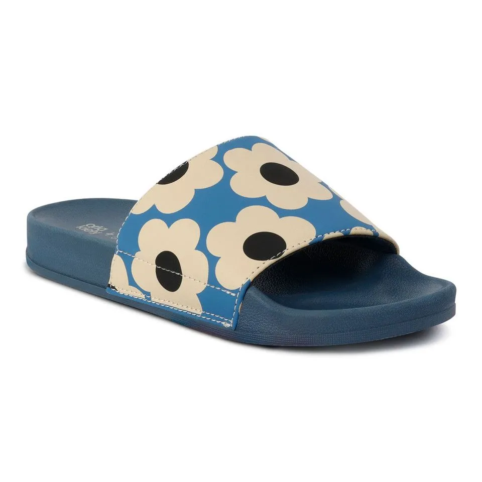 REGATTA ORLA KIELY FLORAL SLIDERS BLUE SIXTIES DAISY SIZE 3