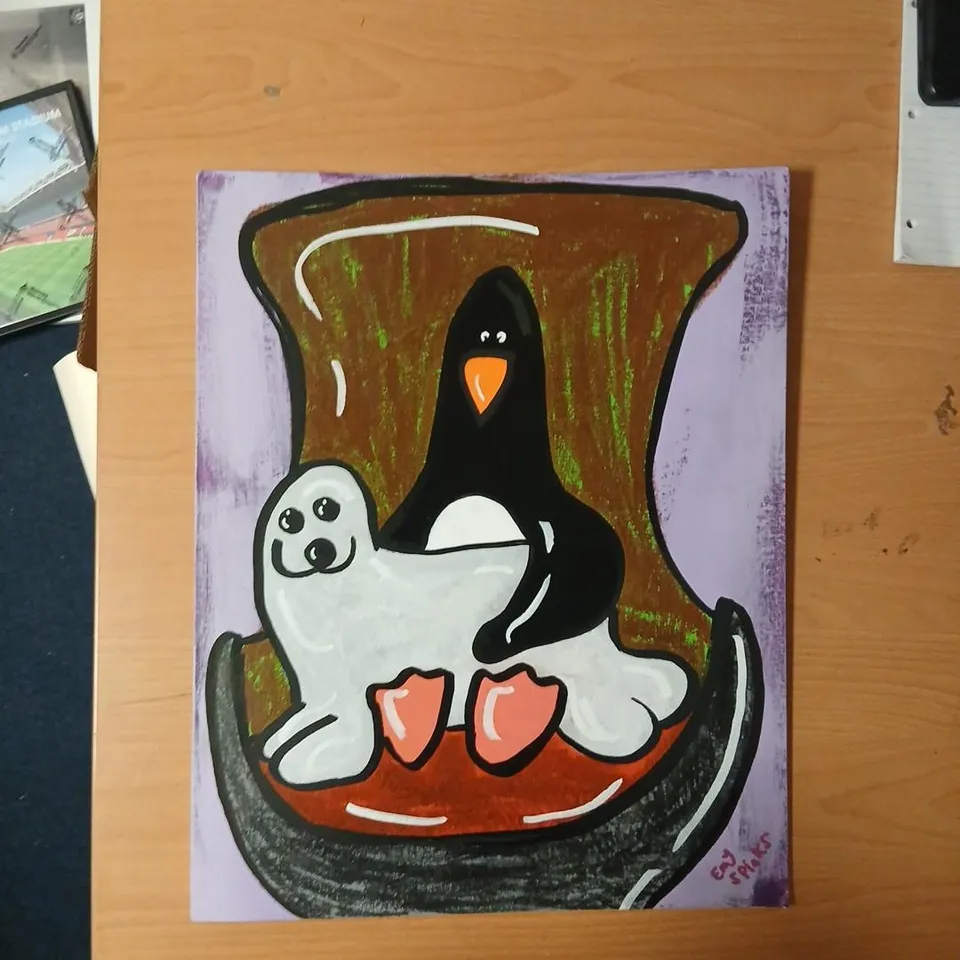 EMY SPINKS SIGNED ART WORK