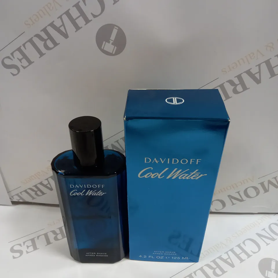 BOXED DAVIDOFF COOL WATER AFTERSHAVE 125ML