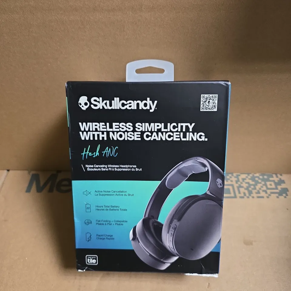 SKULLCANDY HESH ANC WIRELESS HEADPHONES – BOXED