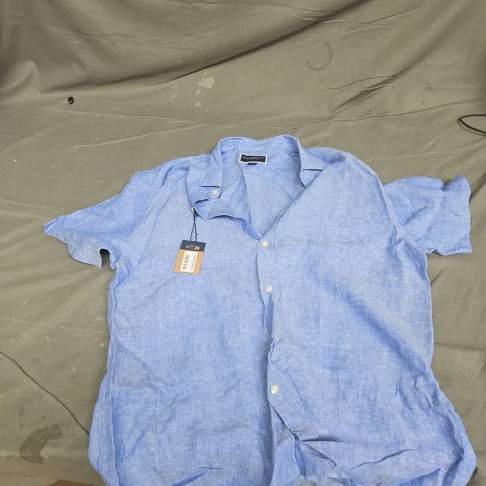 CHARLES TYRWHITT SLIM FIT SHIRT – LIGHT BLUE, LARGE (JERMYN STREET LONDON)