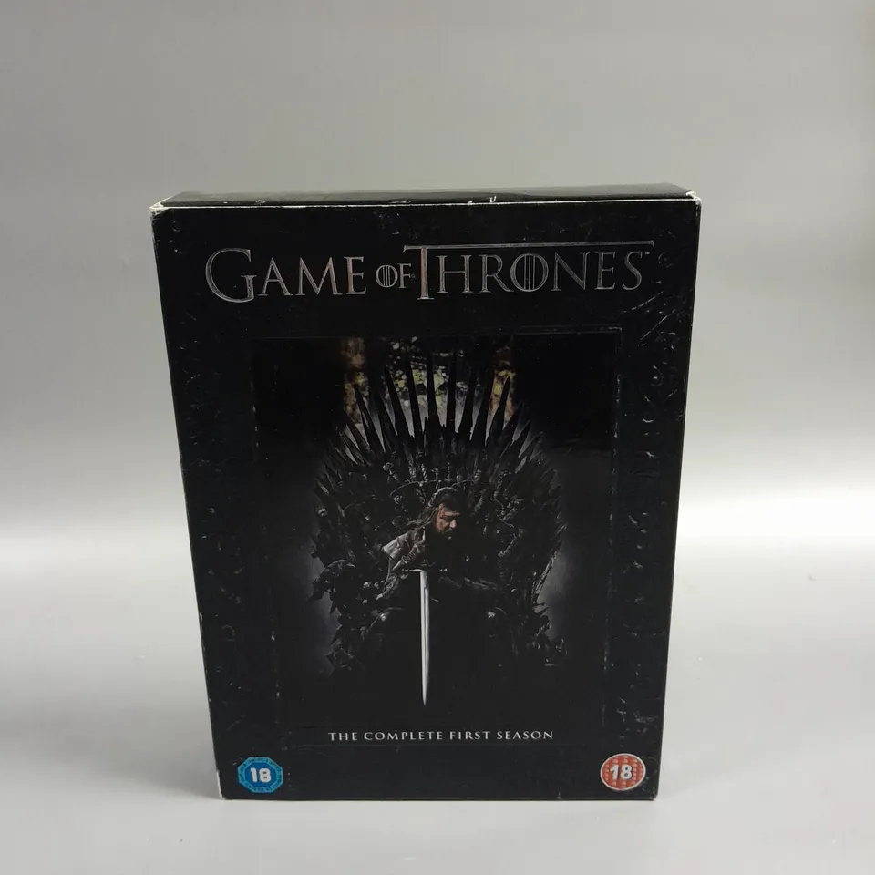 GAME OF THRONES COMPLETE FIRST SEASON BOX SET 