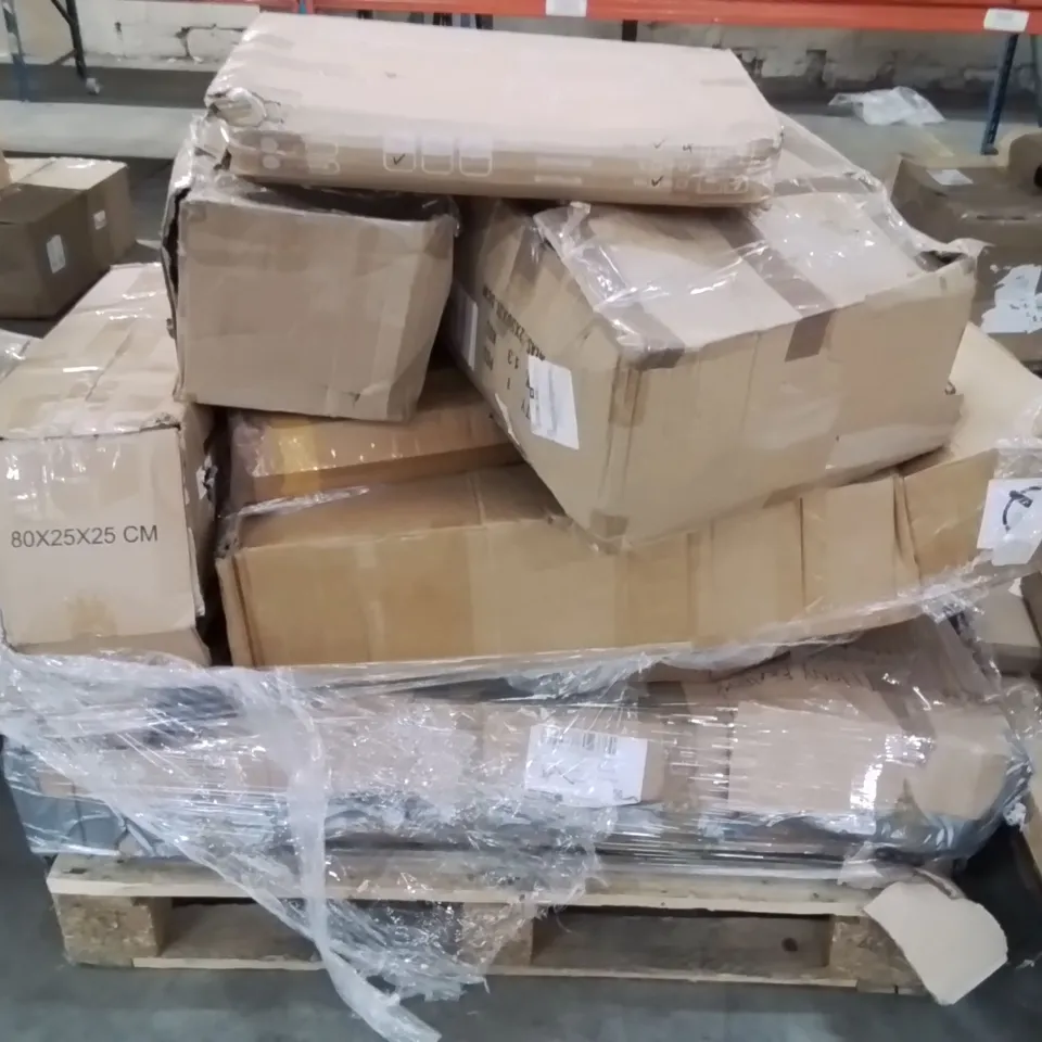 PALLET CONTAINING VARIOUS ASSORTED BOXED HOUSEHOLD/ELECTRONIC/MECHANICAL ITEMS 